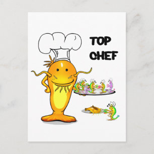 Chef Catfish Briefkaart