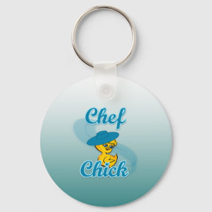 Chef Chick #3 Sleutelhanger