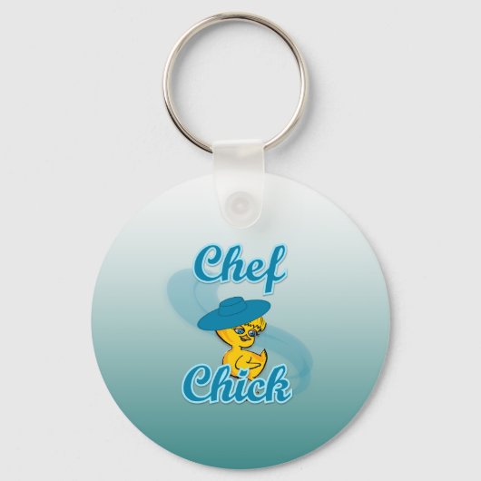 Chef Chick #3 Sleutelhanger (Voorkant)