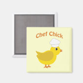 Chef Chick Magneet (Voorkant / Achterkant)