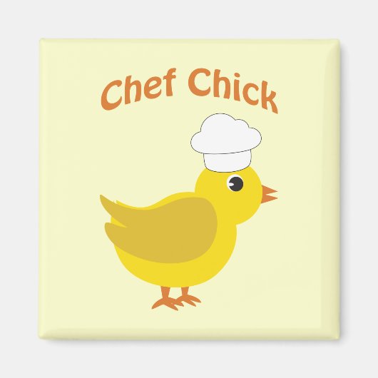 Chef Chick Magneet (Voorkant)