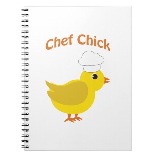 Chef Chick Notitieboek (Voorkant)