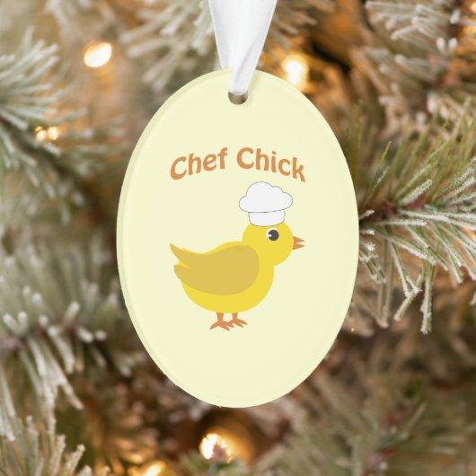 Chef Chick Ornament (Boom)