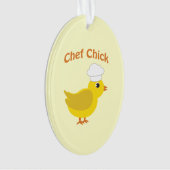 Chef Chick Ornament (voorkant)