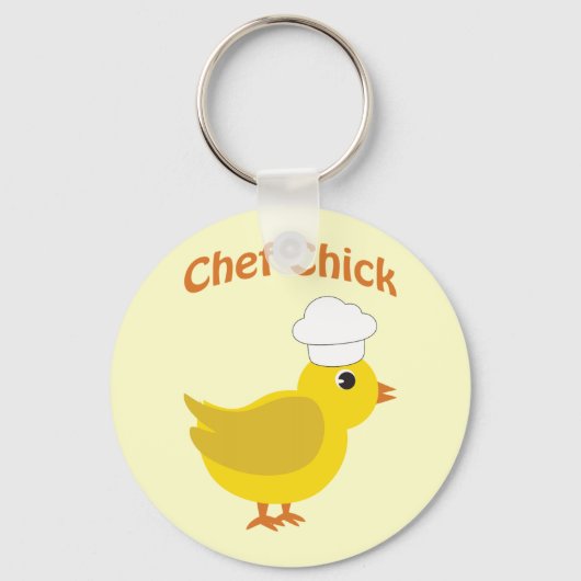 Chef Chick Sleutelhanger (Voorkant)