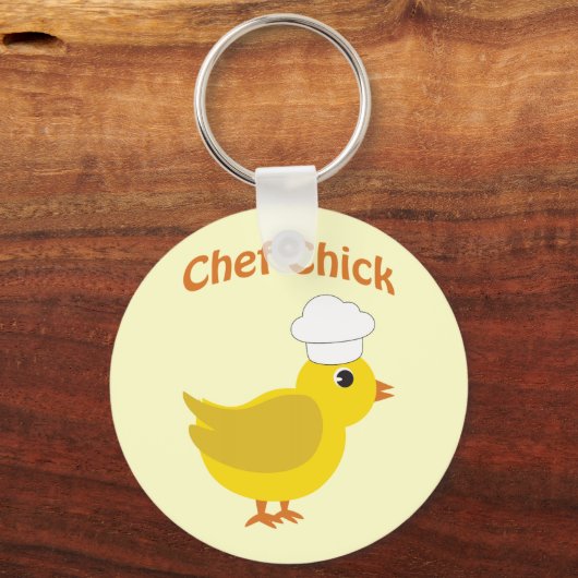 Chef Chick Sleutelhanger (Voorkant)