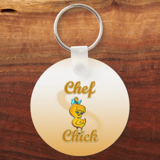 Chef Chick Sleutelhanger (Voorkant)