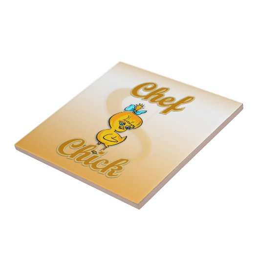 Chef Chick Tegeltje (Zijkant)