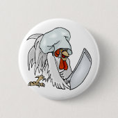 Chef Chicken Ronde Button 5,7 Cm (Voorkant)