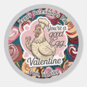 Chef Chicken Valentijn Sticker (Voorkant)