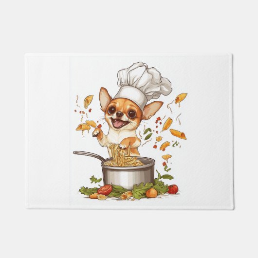 Chef Chihuahua � Culinair Hond Meester Deurmat (Voorkant)