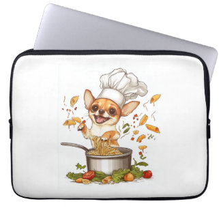 Chef Chihuahua � Culinair Hond Meester Laptop Sleeve