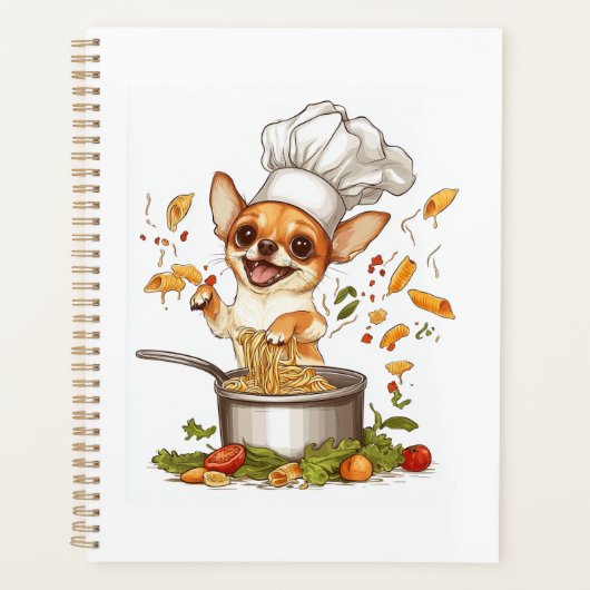 Chef Chihuahua � Culinair Hond Meester Planner (Voorkant)