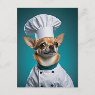 Chef Chihuahua Feestdagenkaart