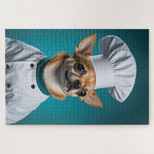 Chef Chihuahua Legpuzzel (Horizontaal)