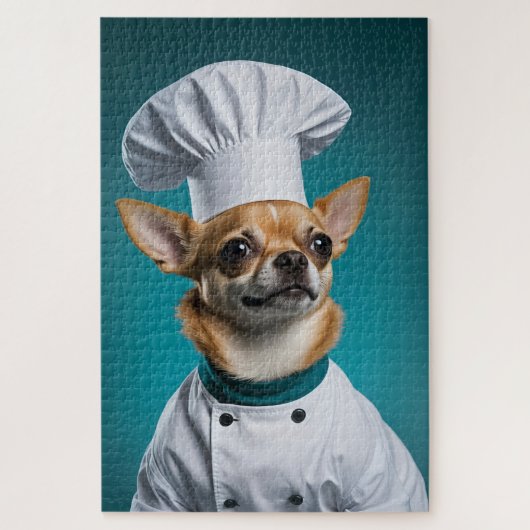 Chef Chihuahua Legpuzzel (Verticaal)