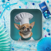 Chef Chihuahua Papieren Bordje (Feest)