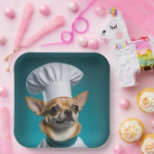 Chef Chihuahua Papieren Bordje (Feest)
