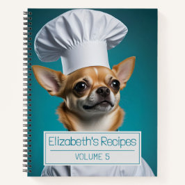 Chef Chihuahua Receptenboek Notitieboek