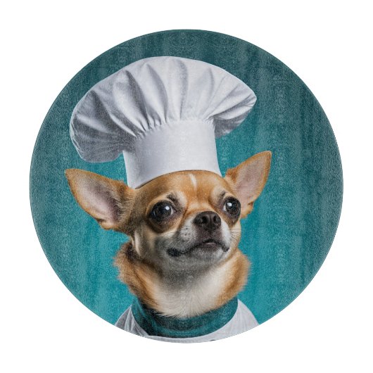 Chef Chihuahua Snijplank (Voorkant)