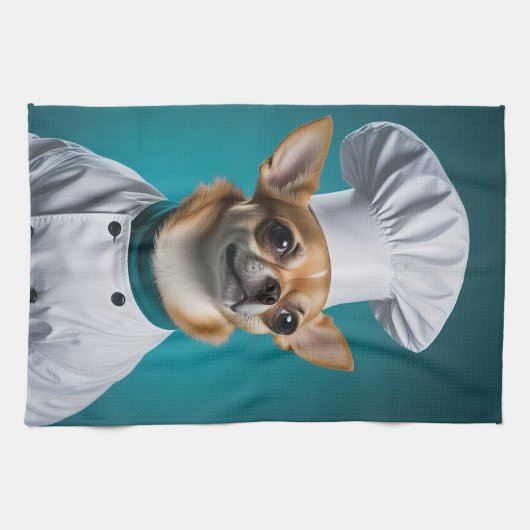 Chef Chihuahua Theedoek (Horizontaal)