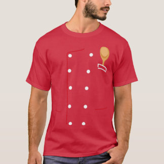Chef Coat Chef Uniform Jacket Culin T-shirt
