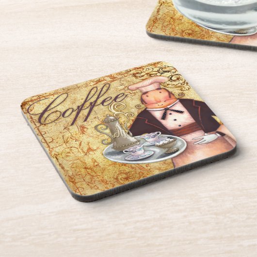 Chef Coffee Bier Onderzetter (Linkerzijde)