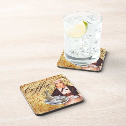 Chef Coffee Bier Onderzetter (Rechterzijde)