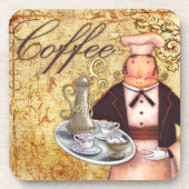 Chef Coffee Bier Onderzetter (Voorkant)
