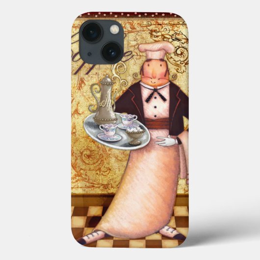 Chef Coffee Case-Mate iPhone Case (Achterkant)