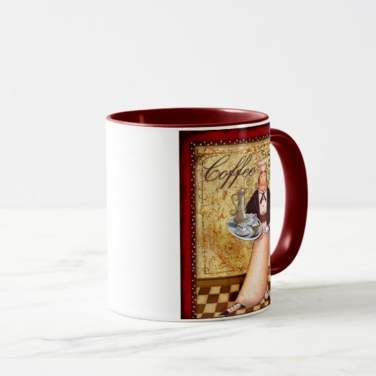 Chef Coffee Mok (Voorkant rechts)