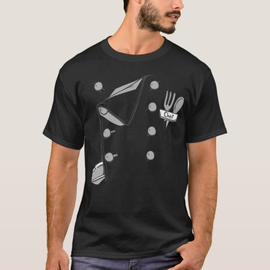 Chef Cook baker birthday birthday  T-shirt (Voorkant)