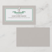 Chef Cook Baker Visitekaartje (Voorkant / Achterkant)