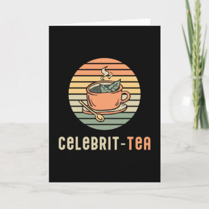 Chef Cook Cooking Cuisine Celebrit Tea Funny Gift Kaart
