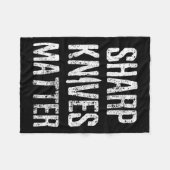 Chef Cook Cooking Fleece Deken (Voorkant (Horizontaal))