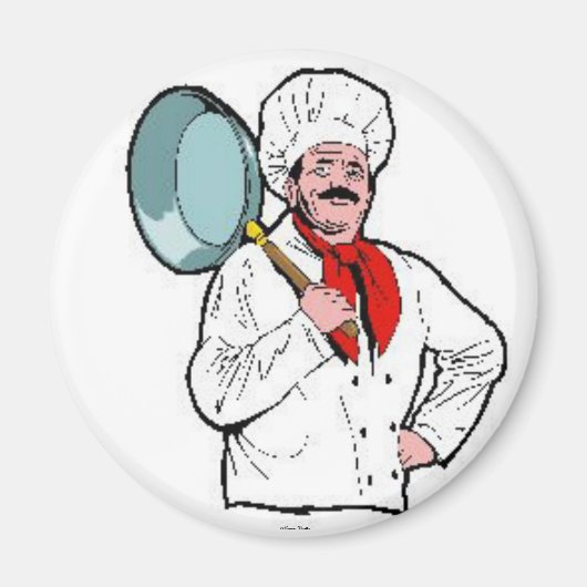Chef Cook Magnet (Voorkant)