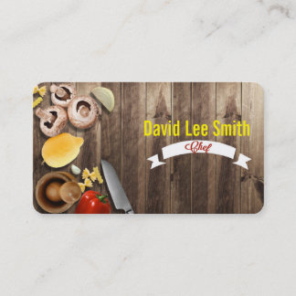 Chef / Cook service / Cooking Instructor Visitekaartje