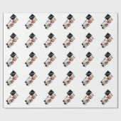 Chef cook - WELCOME-menukaart Cadeaupapier (Vlak)