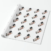 Chef cook - WELCOME-menukaart Cadeaupapier (Uitgerold)