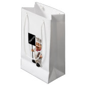 Chef cook - WELCOME-menukaart Klein Cadeauzakje (Voorkant Gekanteld)