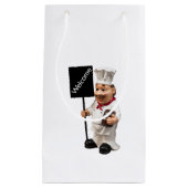 Chef cook - WELCOME-menukaart Klein Cadeauzakje (Voorkant)
