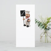 Chef cook - WELCOME-menukaart Menu (Staand voorkant)