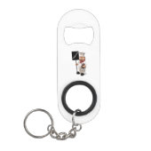 Chef cook - WELCOME-menukaart Sleutelhanger Flessenopener (Voorkant)