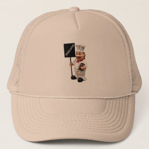 Chef cook - WELCOME-menukaart Trucker Pet