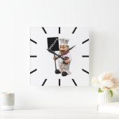 Chef cook - WELCOME-menukaart Vierkante Klok (Huis)