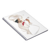 Chef Cookbook Recipe (plaats jouw tekst op handdoe Notitieboek (Rechterzijde)