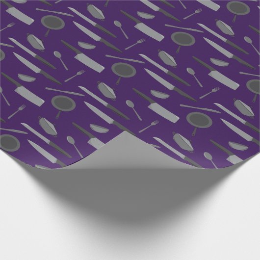 Chef Cookery School Afstuderen Keukengereedschap P Cadeaupapier (Hoek)