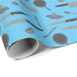 Chef Cookery School Afstuderen Keukenpatroon Cadeaupapier