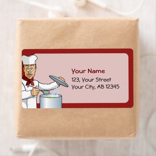 Chef Cooking Etiket (Insitu)