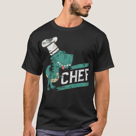 Chef Cooking Funny Culinary Kitchen Gift re birthd T-shirt (Voorkant)